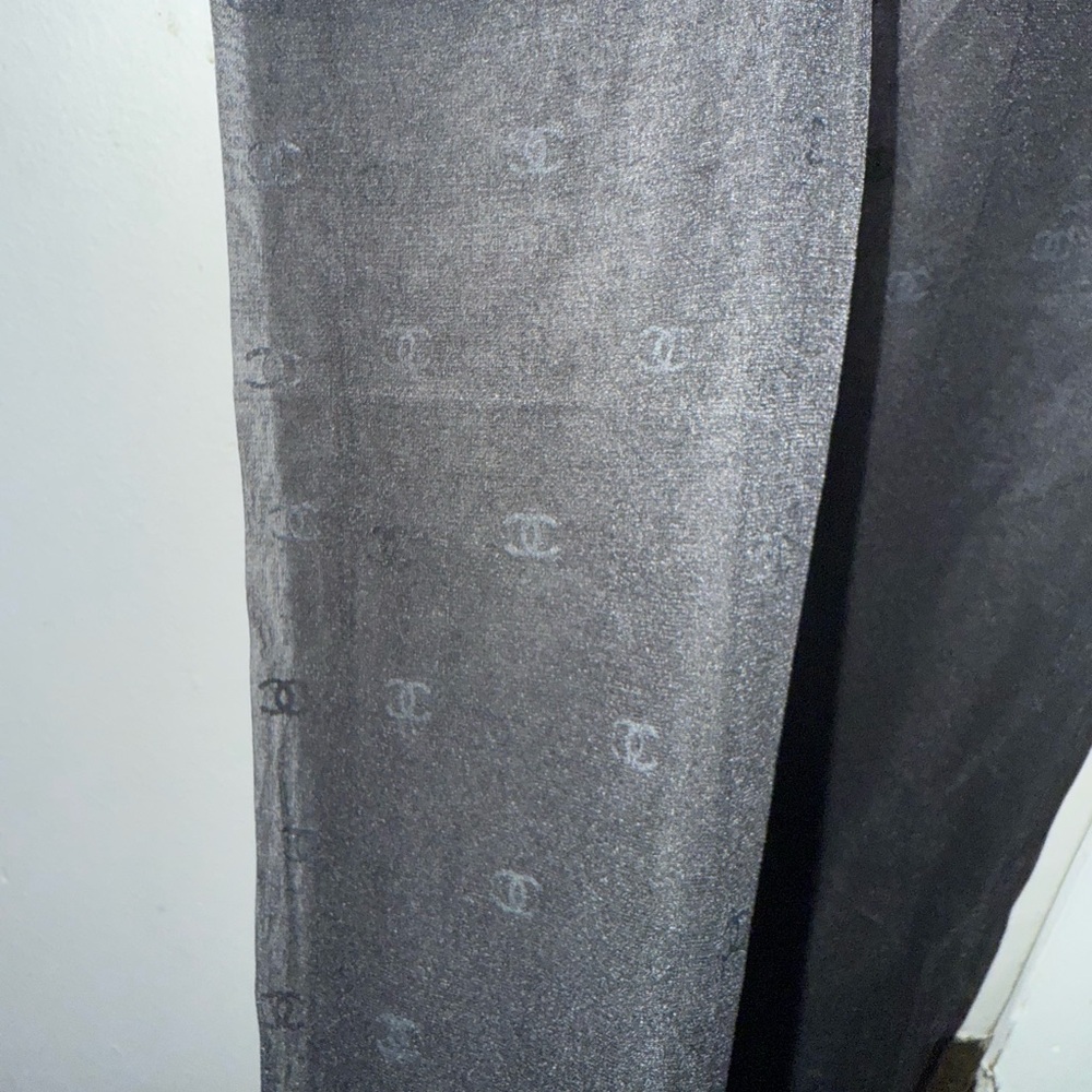 Black Patterned Tights - image 3